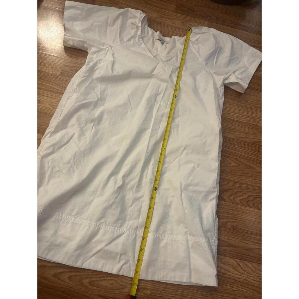 Madewell V Neck Mini Shirt Dress Size Small - Picture 8 of 9